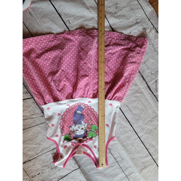 Vintage Kids Girls Sleeveless Lamb Chop Dress Size 6 U.S.A Distressed Used AS-IS - Picture 6 of 8